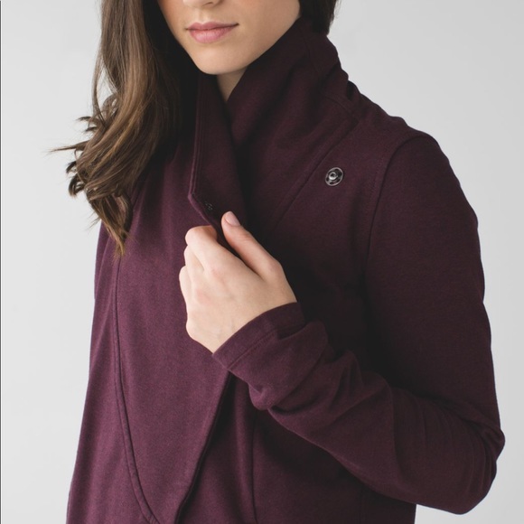 Lululemon sz 6 wrap sweater EUC - Picture 2 of 8